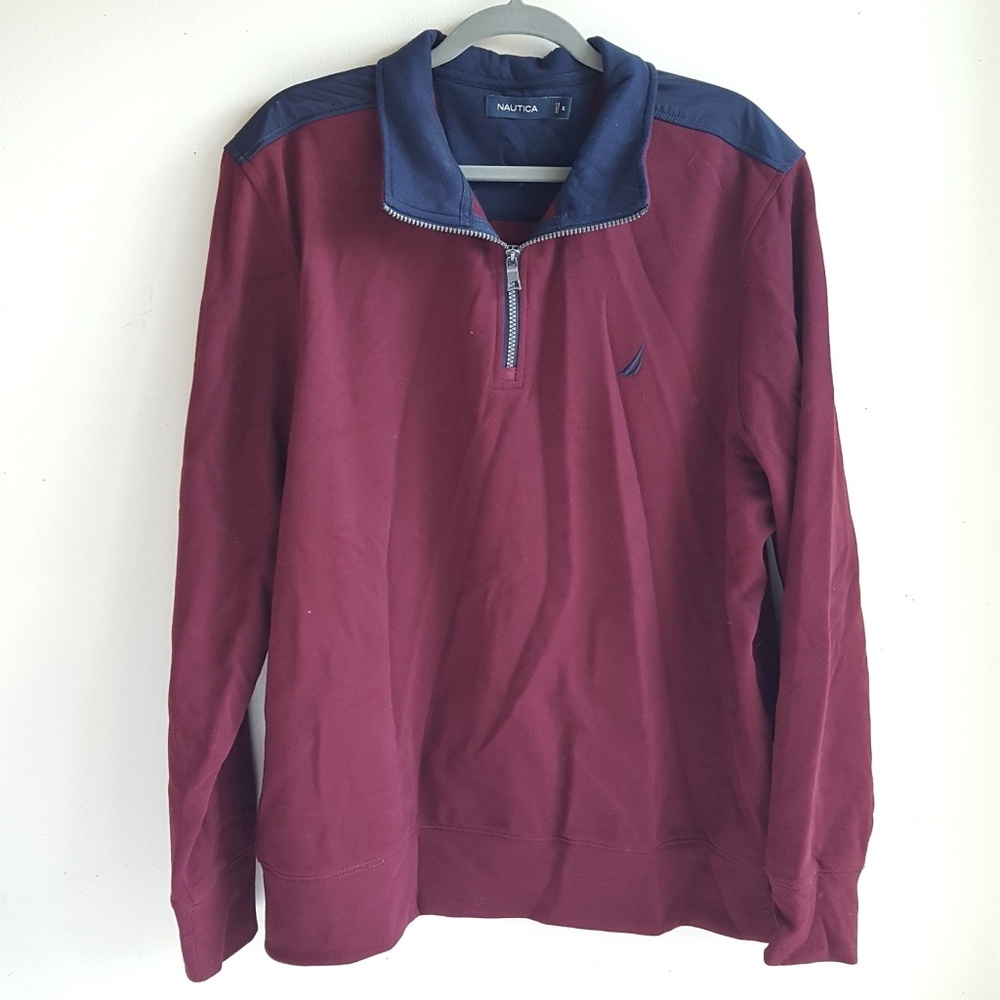 Nautica Pullover Zip up Sweatshirt